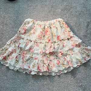 American eagle flower skirt